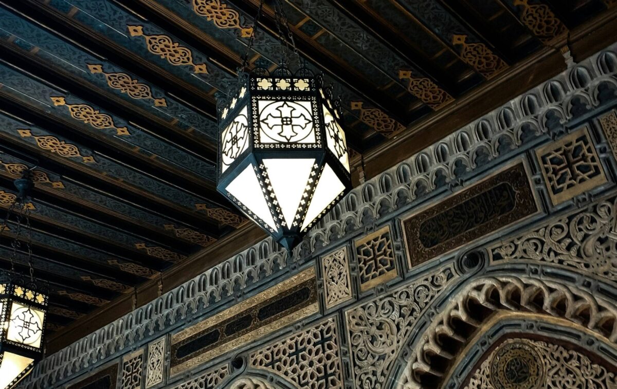 Panoramic view of the Saladin Citadel and its mosques overlooking Cairo
