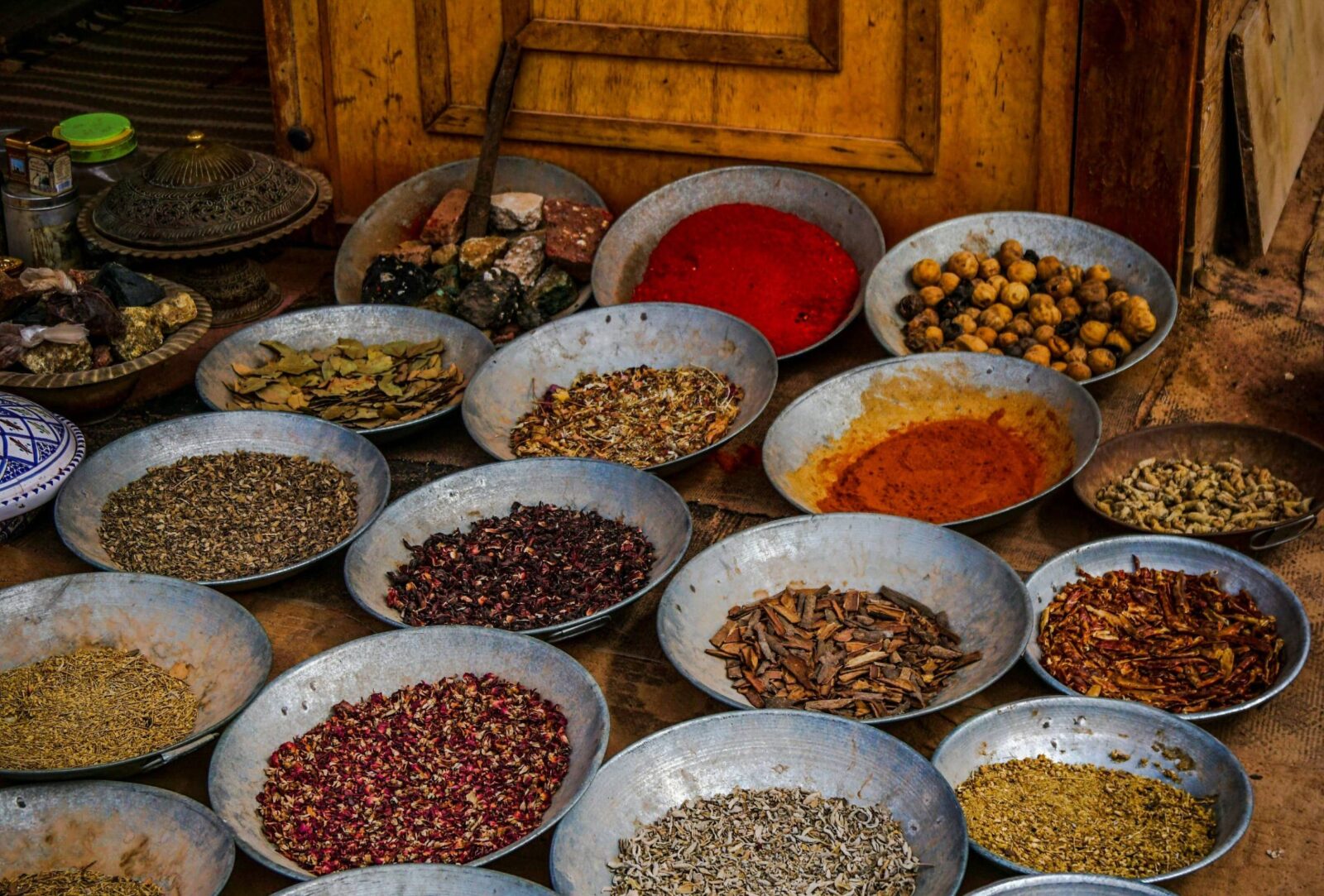 Panoramic view of Amman’s Roman Theater and surrounding city buildings under a clear sky
