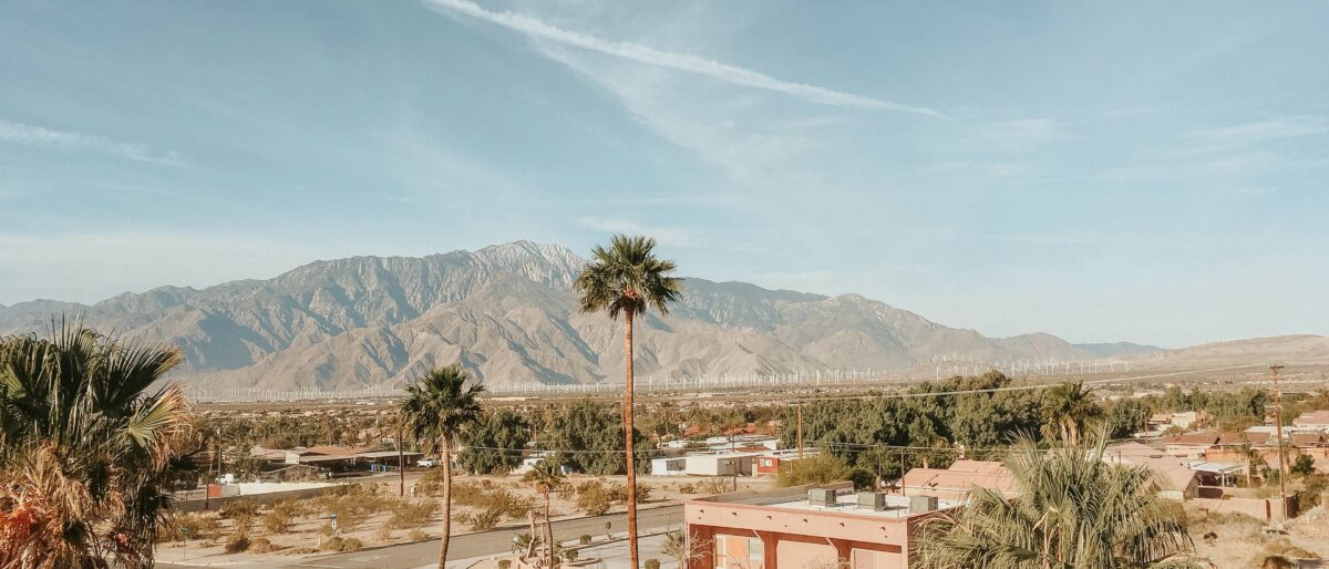 Road cutting through the Egyptian desert on the way to the lush Siwa Oasis