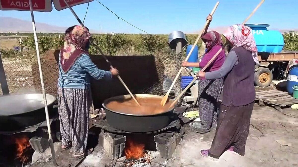 Roman stone bridge over a clear river in a green canyon near Selge in the Taurus Mountains